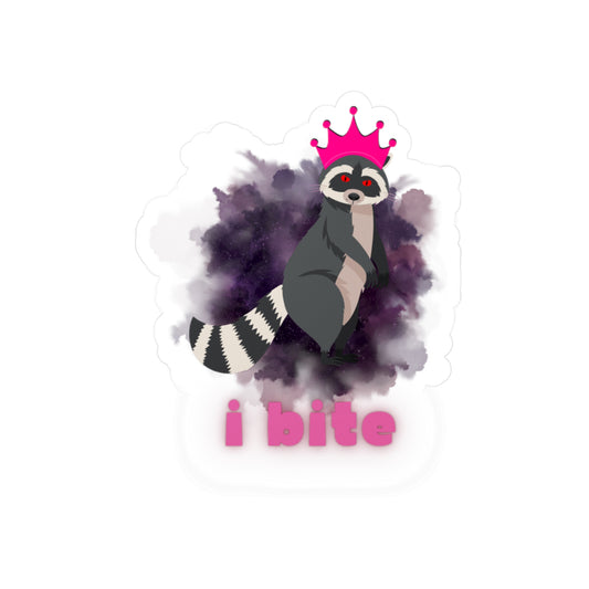 I Bite - Sticker