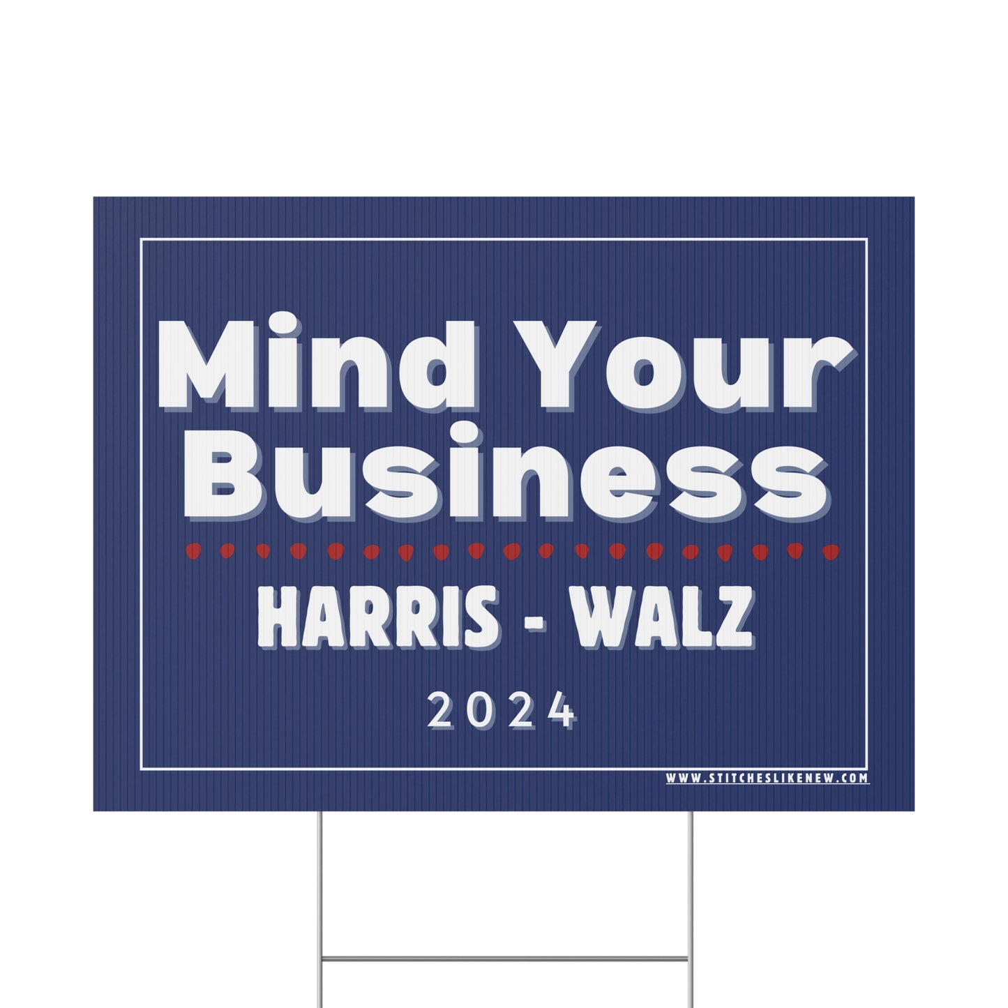 **Digital Download Only** Harris - Walz Yard Sign Artwork