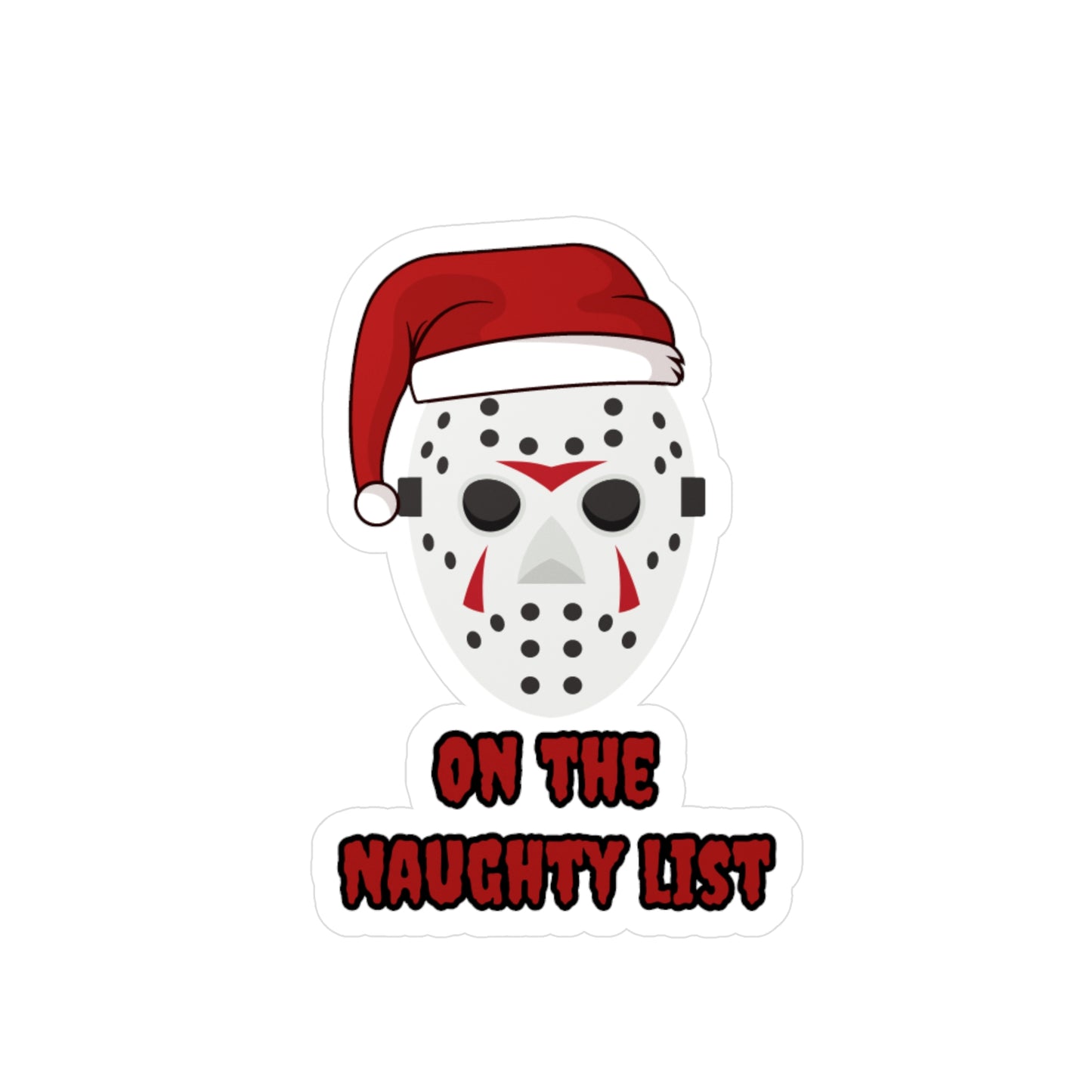 Jason Naughty List - Sticker