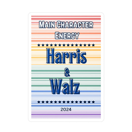 Harris & Walz - Main Character Sticker