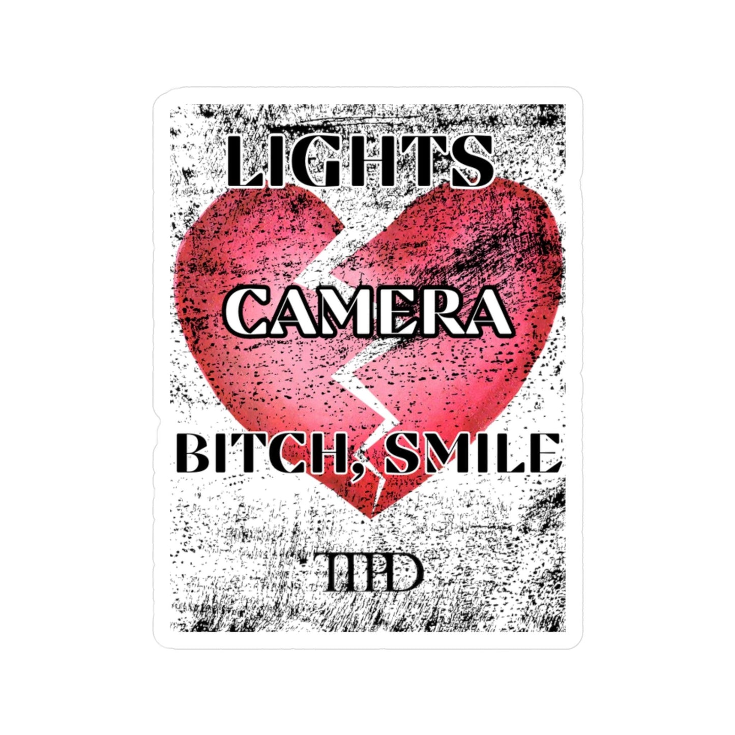 TTPD Lights, Camera - Sticker