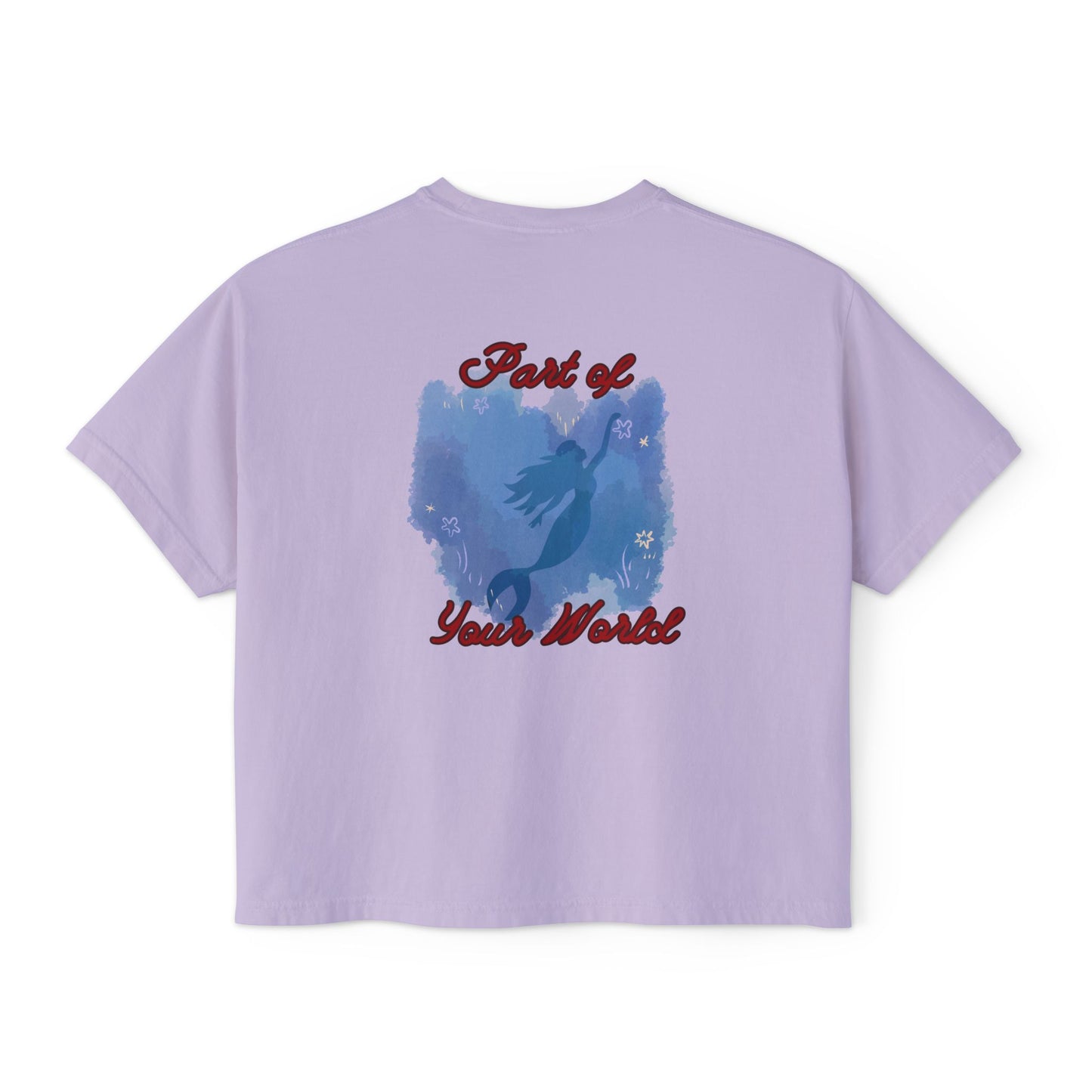 Little Mermaid - Cropped T-Shirt