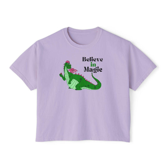 Elliott the Dragon - Cropped T-Shirt