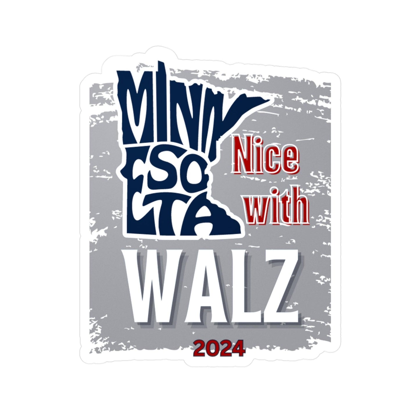 Walz - Minnesota Nice Sticker