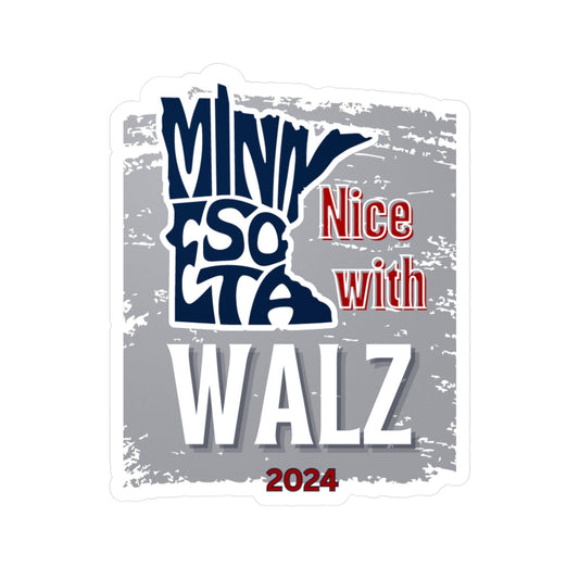 Walz - Minnesota Nice Sticker